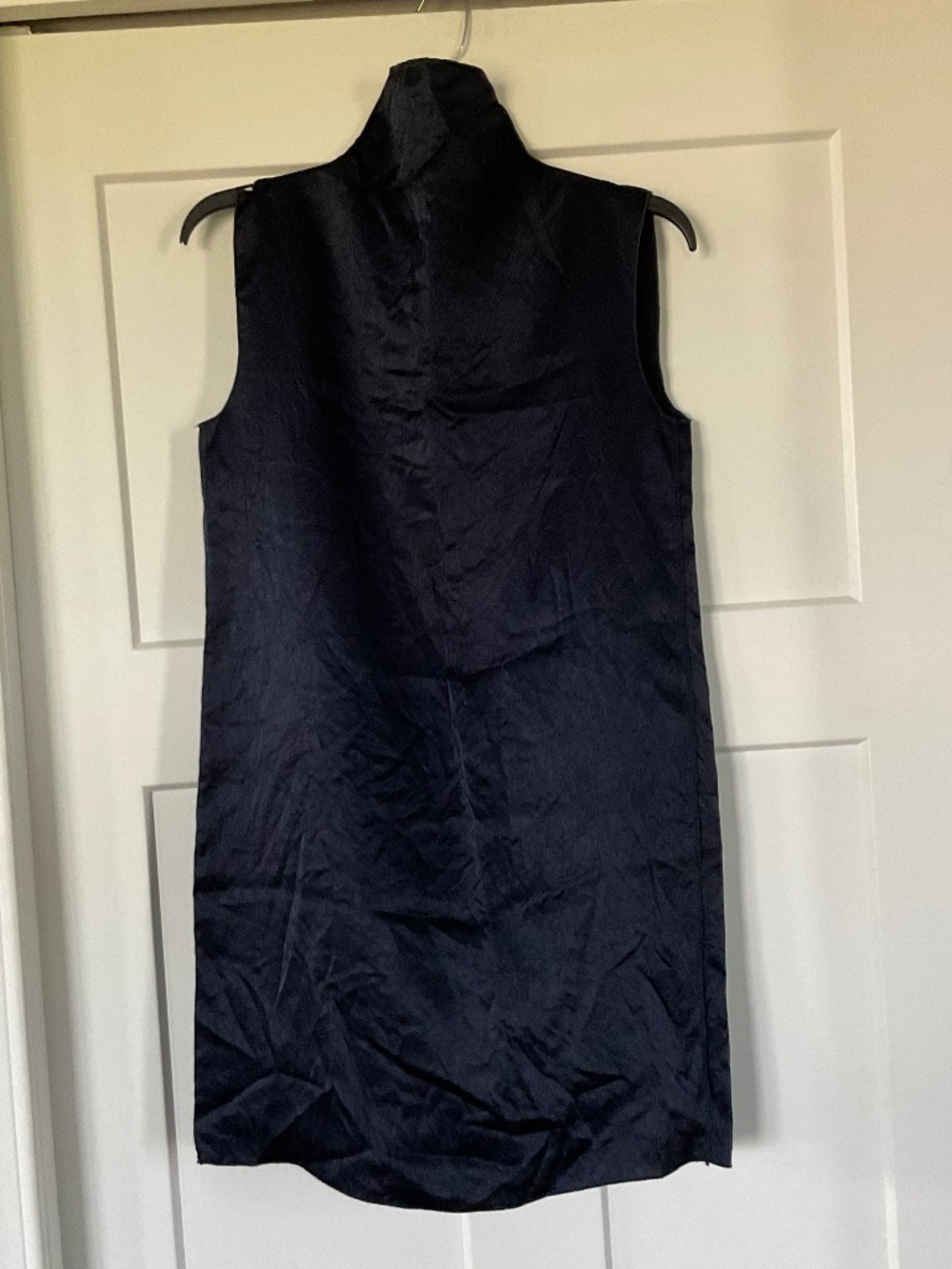 Zara Creased Satin Limited Edition Mini/Midi Dress NWT